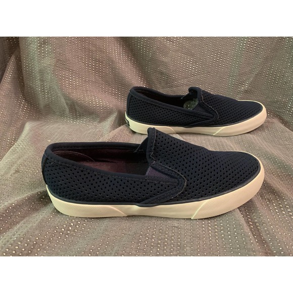 Sperry navy blue slip ons women’s size 6 - Picture 6 of 9